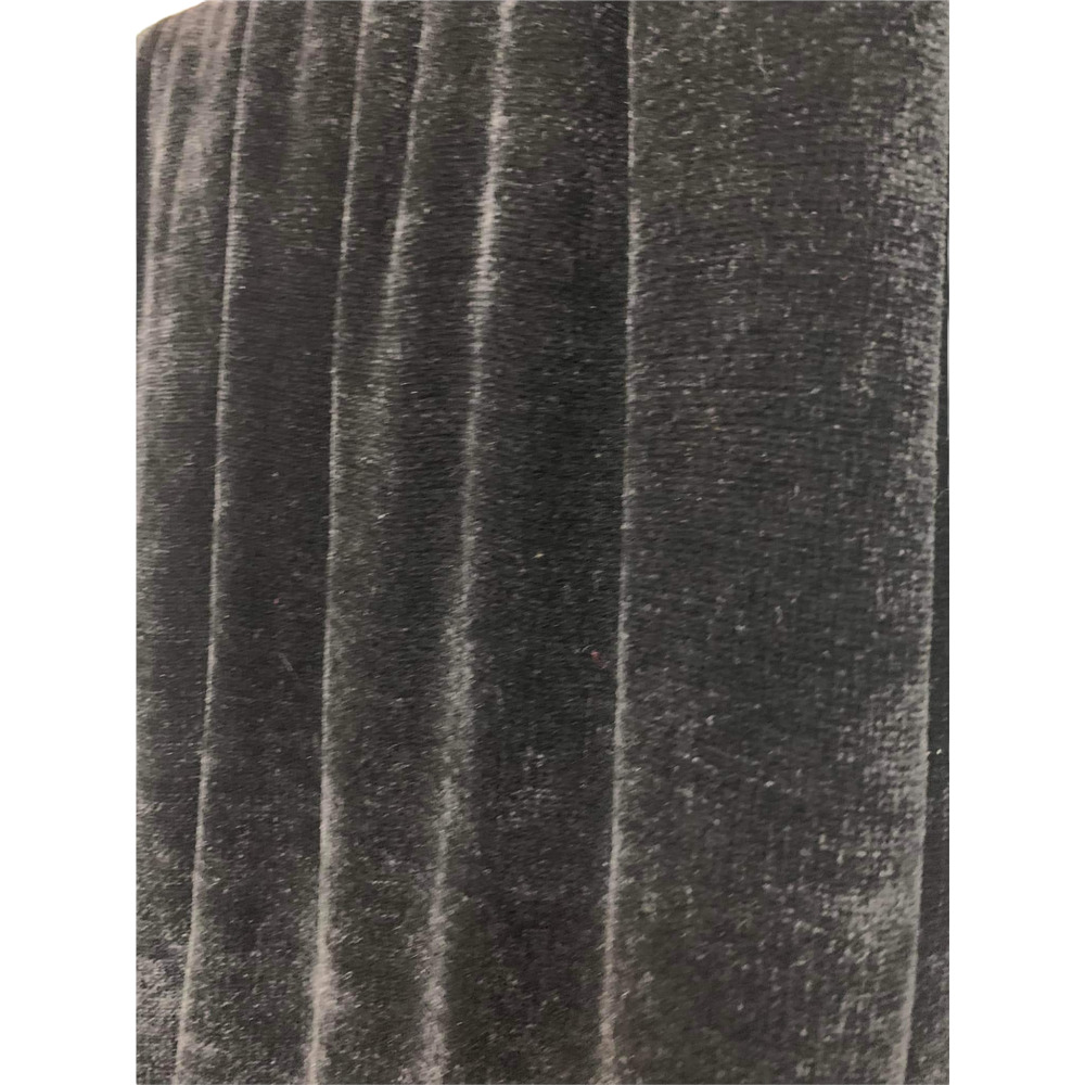 Jeffrey Aronoff Black Fringe Large Heavy Throw Blanket - Picture 3 of 4